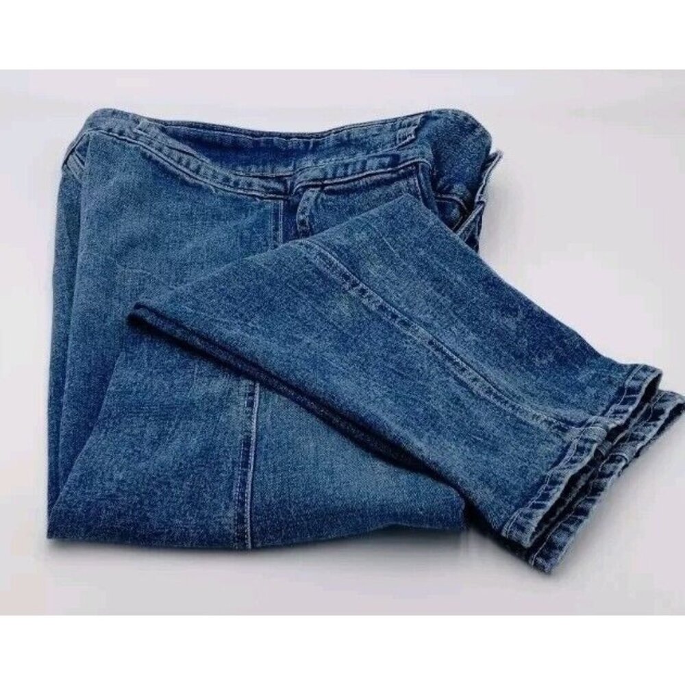 Abercrombie & Fitch Ultra High Rise Straight Jeans Light Wash Sz 28 / 6R